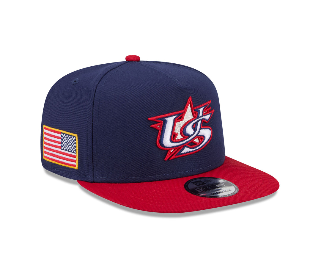 USA Baseball World Baseball Classic 9Fifty A-Frame Snapback Cap by New Era Caps NEW ERA CAP COMPANY