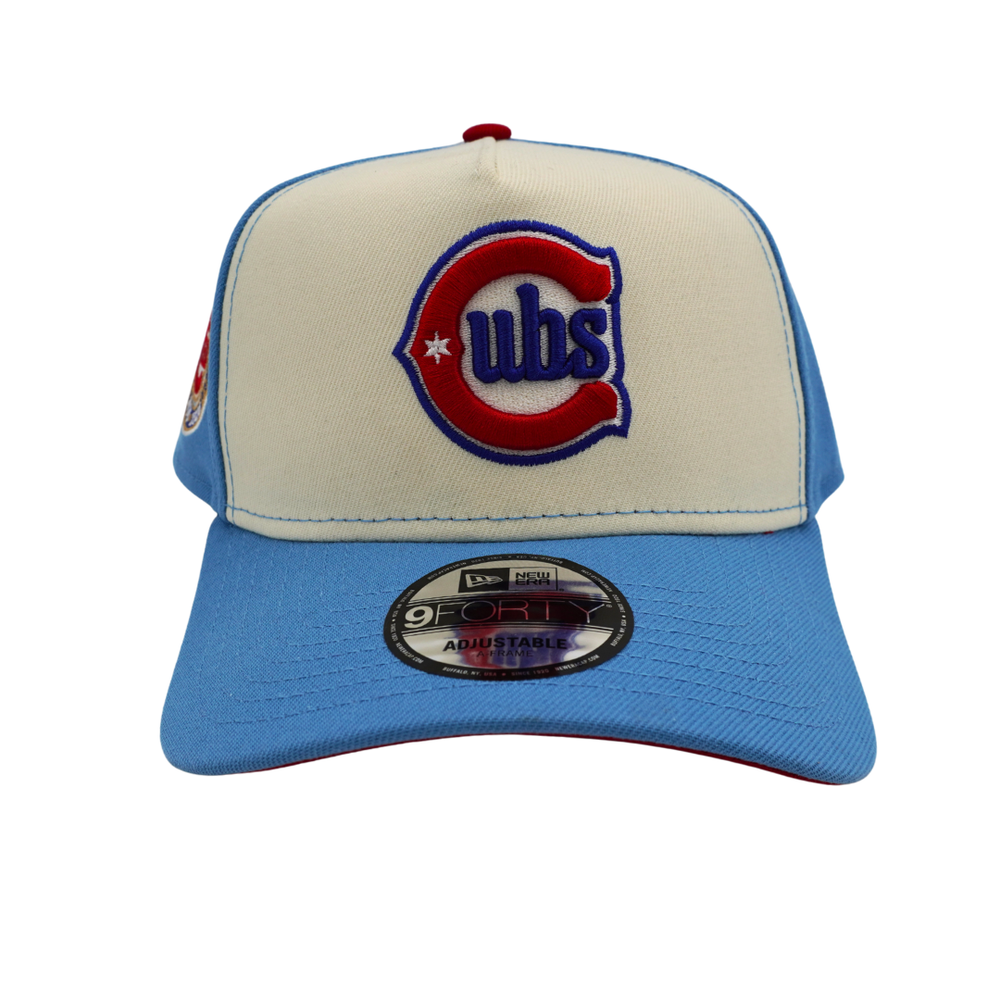 Chicago Cubs 150th Anniversary Alternate 2 Sky 940 Snapback Cap by New Era Cap New Era