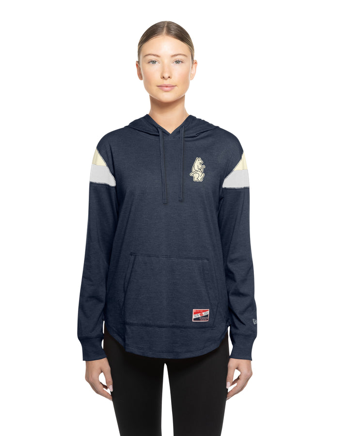 Chicago Cubs 1914 Throwback Navy Women&