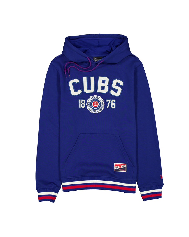 Chicago Cubs Logo Throwback Hoodie Royal by New Era Sweatshirts & Hoodies Ivy Shop