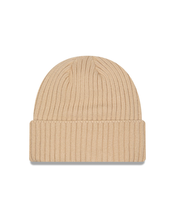 Chicago Cubs Color Pack Logo Knit Khaki by New Era Knits NEW ERA CAP COMPANY INC