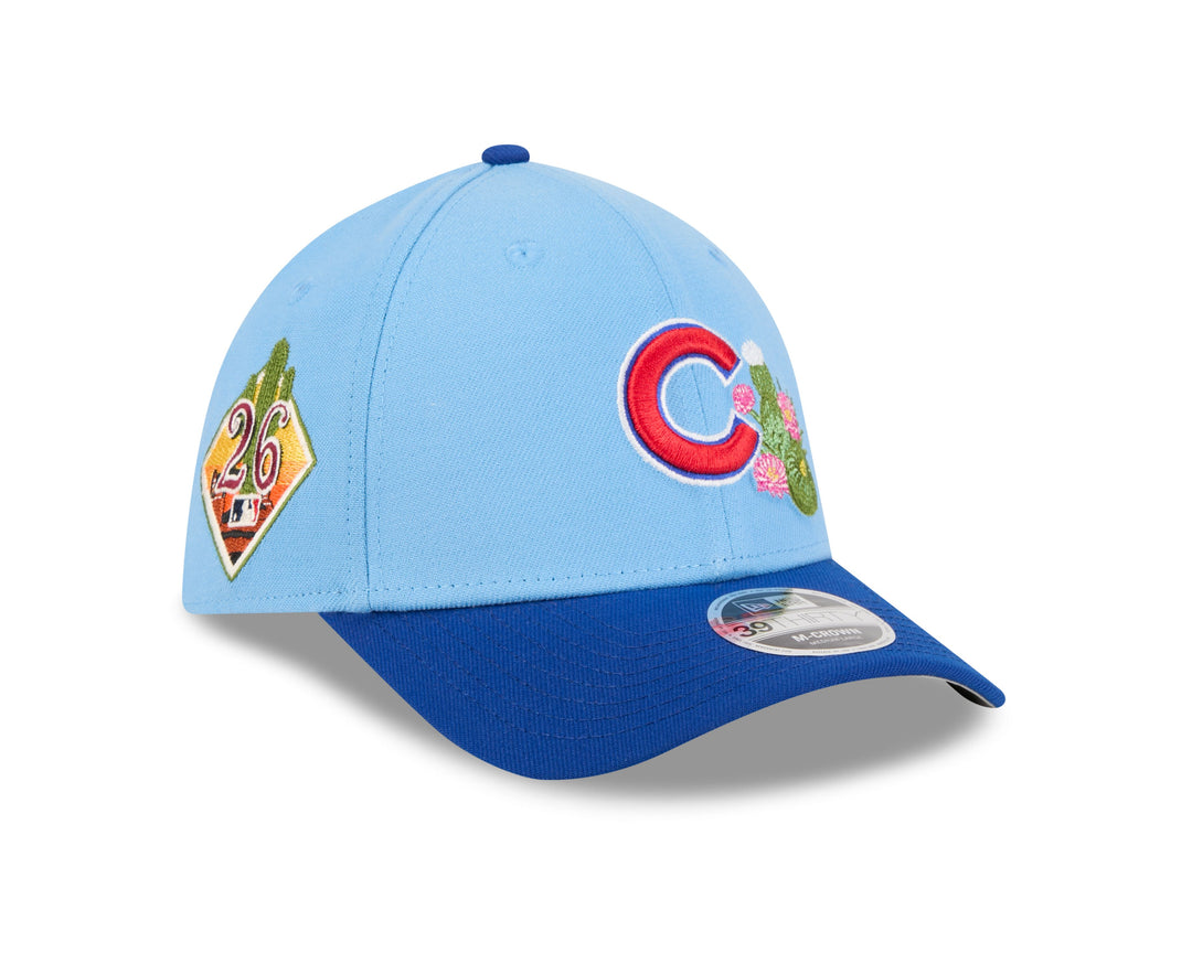 Chicago Cubs 2026 Spring Training Light Blue 39Thirty Cap by New Era Caps NEW ERA CAP COMPANY