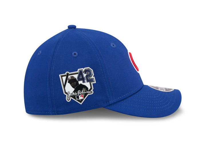 Chicago Cubs Jackie Robinson Day 2026 39THIRTY Stretch Fit Cap Royal by New Era Caps New Era