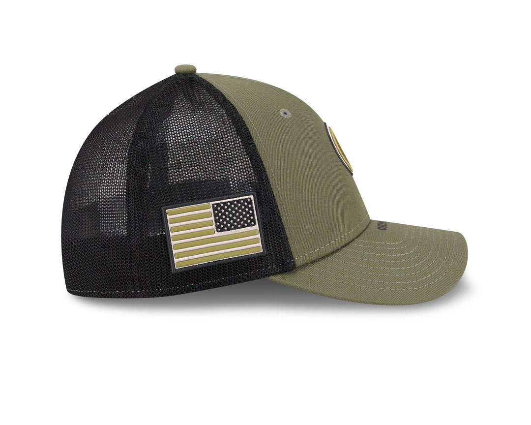 Chicago Cubs 2026 Armed Forces Day Youth 39THIRTY Stretch Fit Cap by New Era Caps NEW ERA CAP COMPANY