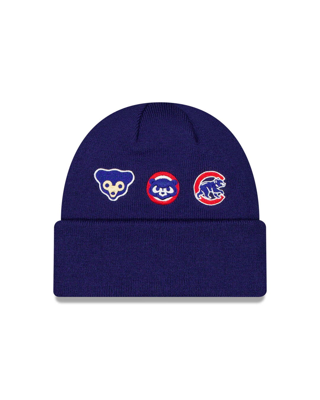 Chicago Cubs 150th Anniversary Logos Cuff Knit Beanie by New Era Knits NEW ERA CAP COMPANY