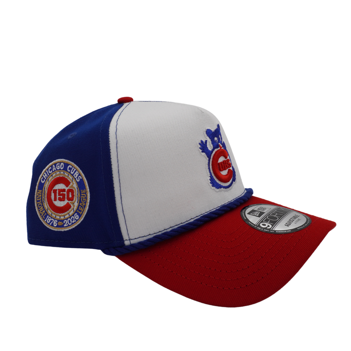 Chicago Cubs 150th Anniversary Waving Bear 940 Snapback Cap by New Era Cap New Era