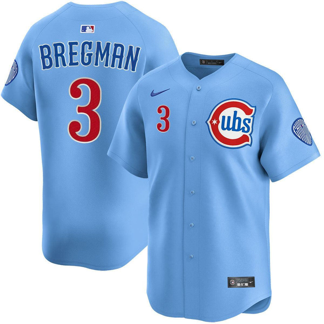 Chicago Cubs Alex Bregman Youth Alternate Replica Jersey by Outerstuff Jersey OUTERSTUFF LLC