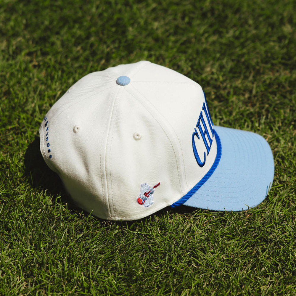 Chicago Cubs x Alice & Wonder Two-Tone Rope 940 Cap — Light Blue Caps NEW ERA CAP COMPANY