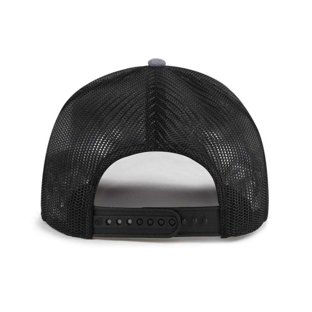 Chicago Cubs Walking Bear Carbon Rope Trucker Charcoal By '47 Brand Caps '47 Brand