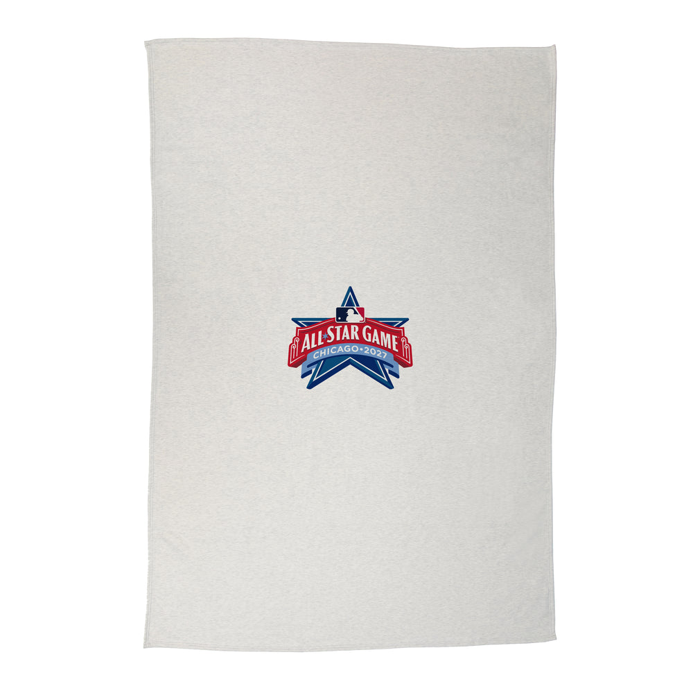 Chicago Cubs 2027 All-Star Game Fleece Throw Blanket Blanket LOGO BRANDS