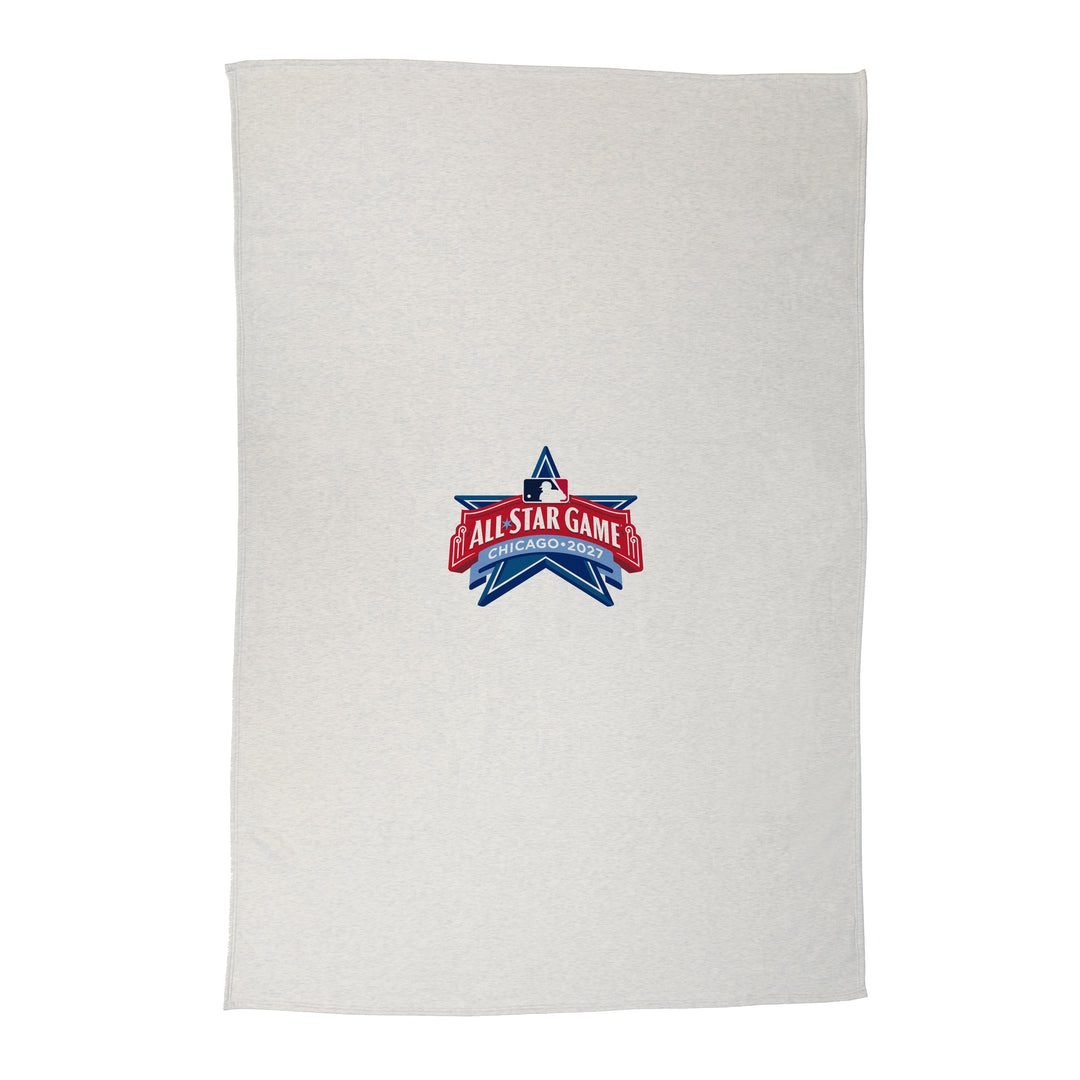 Chicago Cubs 2027 All-Star Game Fleece Throw Blanket Blanket LOGO BRANDS