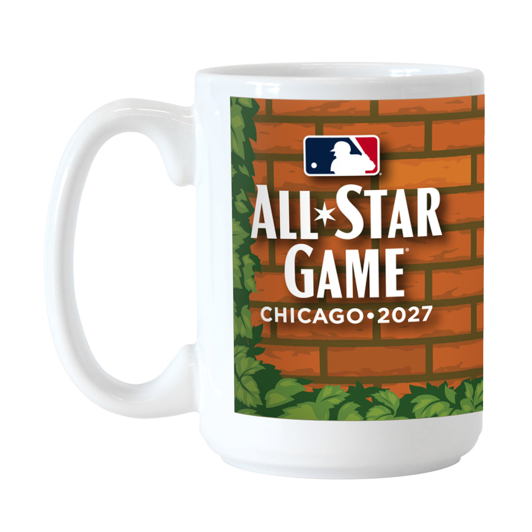 Chicago Cubs 2027 All-Star Game 12oz Mug by Logo Brands Drinkware LOGO BRANDS