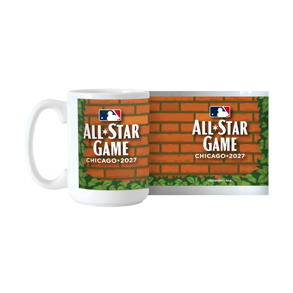 Chicago Cubs 2027 All-Star Game 12oz Mug by Logo Brands Drinkware LOGO BRANDS