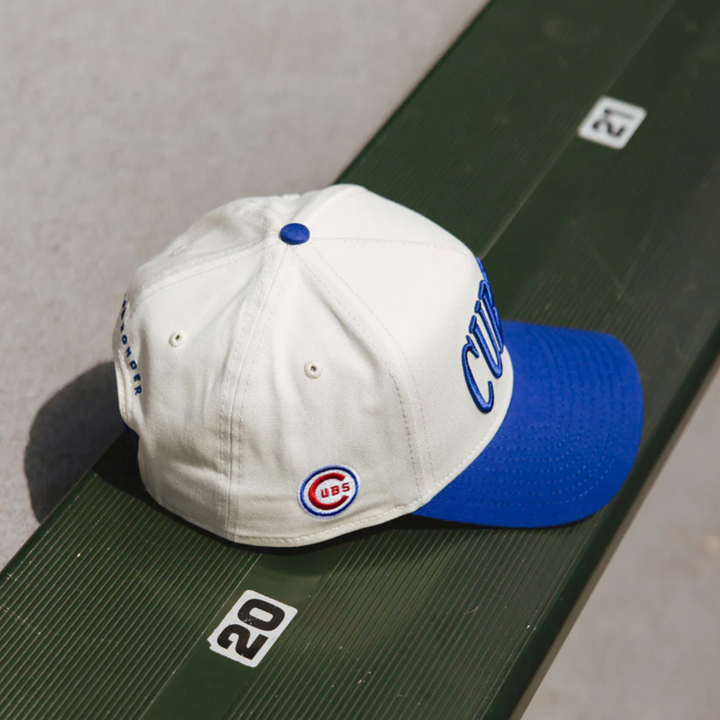 Chicago Cubs X Alice &amp; Wonder Cubbies Two Tone Puff Cap Caps NEW ERA CAP COMPANY