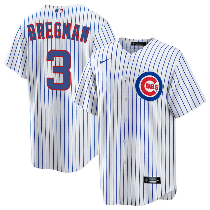Chicago Cubs Alex Bregman Home Limited Jersey by Nike Jerseys NIKE