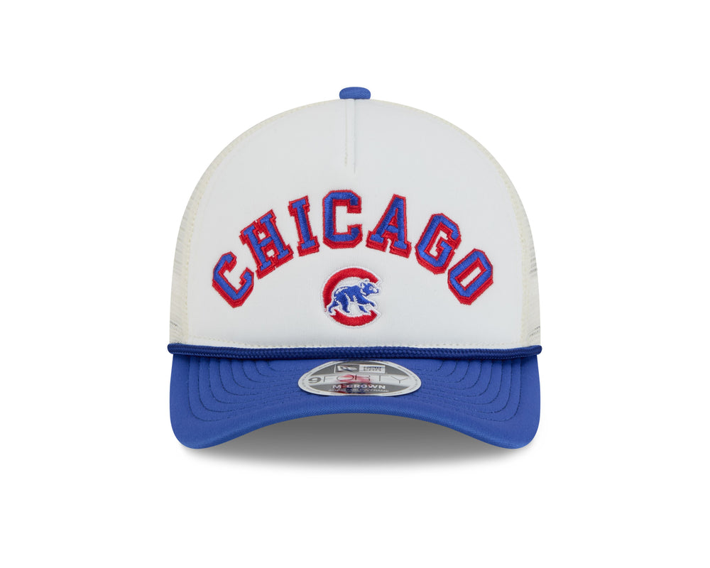 Chicago Cubs Walking Bear 9Forty Trucker Cap by New Era Caps NEW ERA CAP COMPANY INC