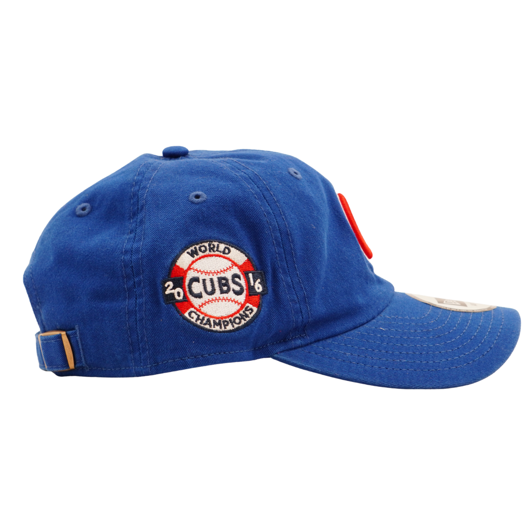 Chicago Cubs 2016 World Series 10th Anniversary Patch 9TWENTY Cap by New Era Caps NEW ERA CAP COMPANY