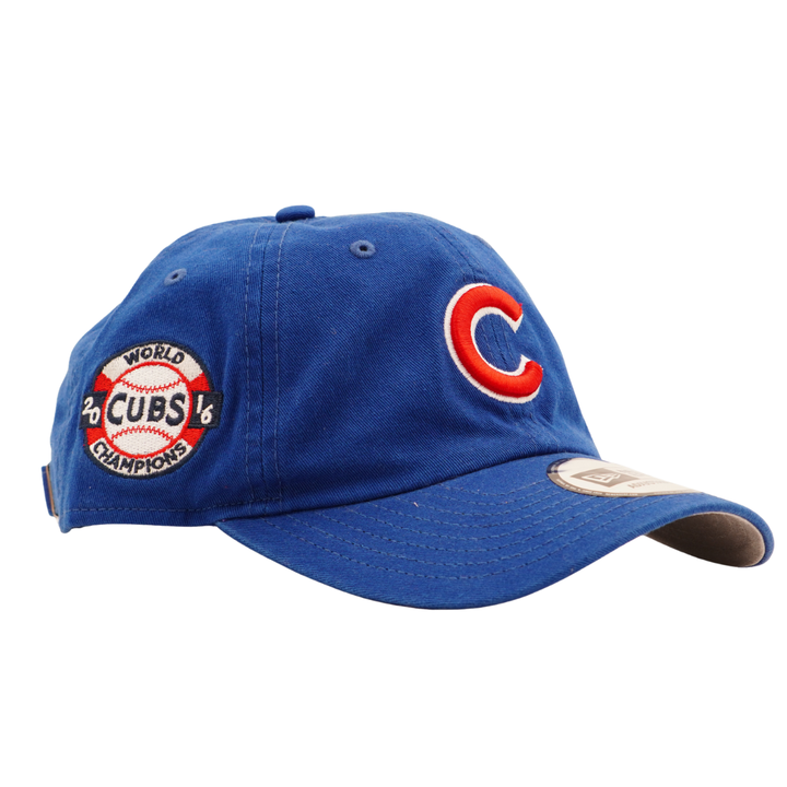 Chicago Cubs 2016 World Series 10th Anniversary Patch 9TWENTY Cap by New Era Caps NEW ERA CAP COMPANY