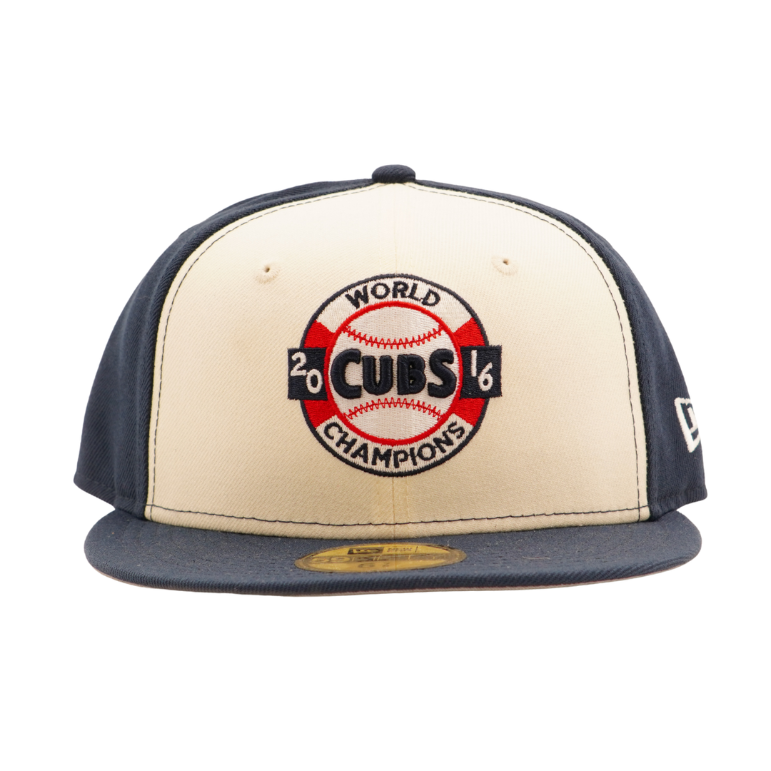 Chicago Cubs 2016 World Series 10th Anniversary Chrome 59FIFTY Fitted Cap by New Era Caps NEW ERA CAP COMPANY