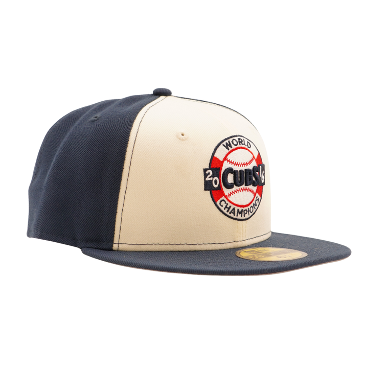 Chicago Cubs 2016 World Series 10th Anniversary Chrome 59FIFTY Fitted Cap by New Era Caps NEW ERA CAP COMPANY