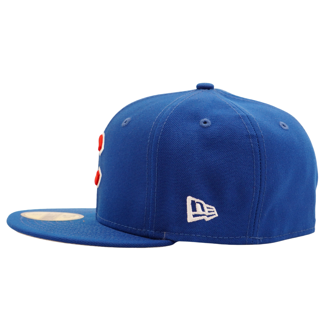 Chicago Cubs 2016 World Series 10th Anniversary Patch 59FIFTY Fitted Cap by New Era Caps NEW ERA CAP COMPANY