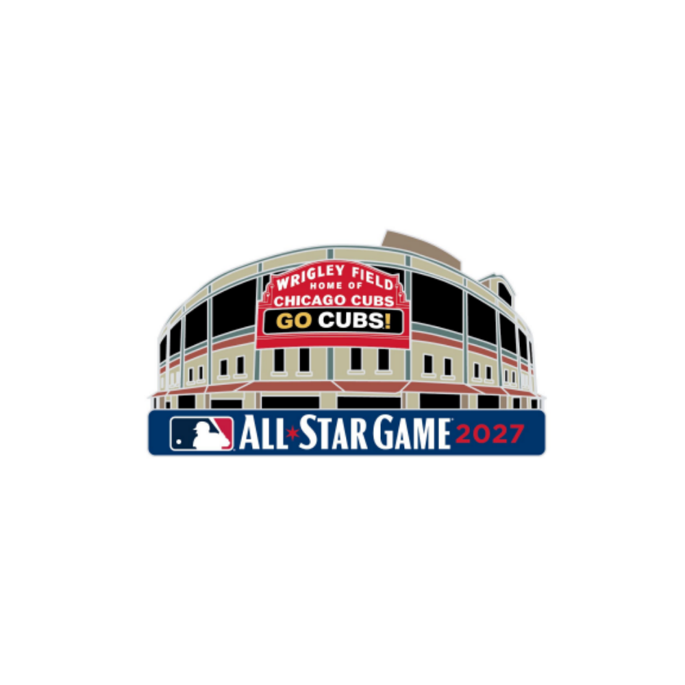 Chicago Cubs 2027 All-Star Game Wrigley Field Marquee Pin Pin WINCRAFT INCORPORATED