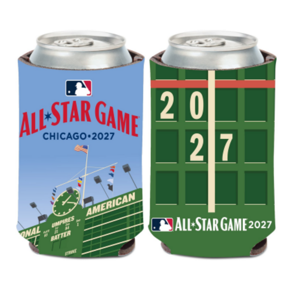 Chicago Cubs 2027 All-Star Game Scoreboard Koozie Koozie WINCRAFT INCORPORATED