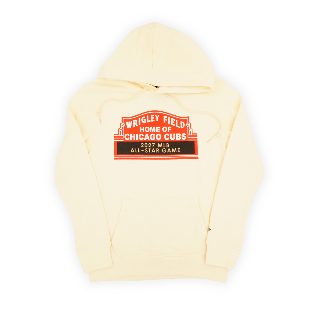 Chicago Cubs 2027 All-Star Game Marquee Women's Hoodie by New Era Hoodie NEW ERA CAP COMPANY