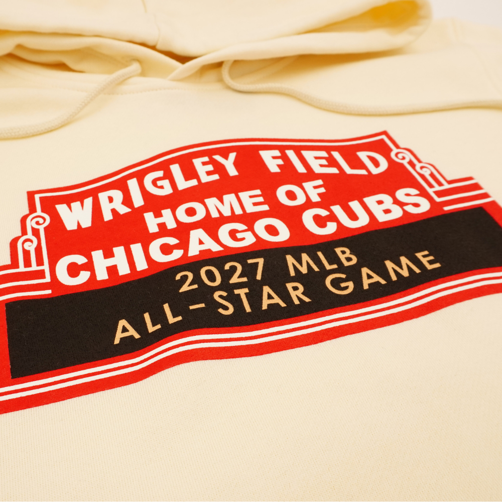 Chicago Cubs 2027 All-Star Game Marquee Women's Hoodie by New Era Hoodie NEW ERA CAP COMPANY
