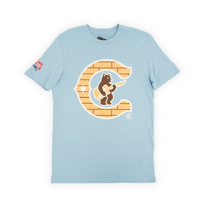 Chicago Cubs 2027 All-Star Game Alt 2 Bricks T-Shirt by New Era T-Shirt NEW ERA CAP COMPANY