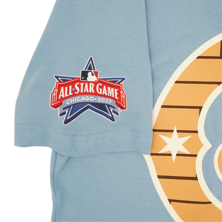 Chicago Cubs 2027 All-Star Game Alt 2 Bricks T-Shirt by New Era T-Shirt NEW ERA CAP COMPANY