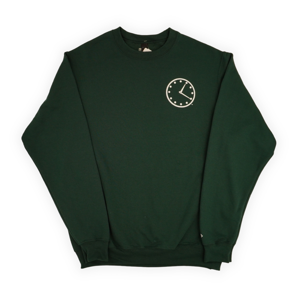 Chicago Cubs 2027 All-Star Game Green Clock Crew Sweatshirt by New Era Sweatshirts & Hoodies NEW ERA CAP COMPANY