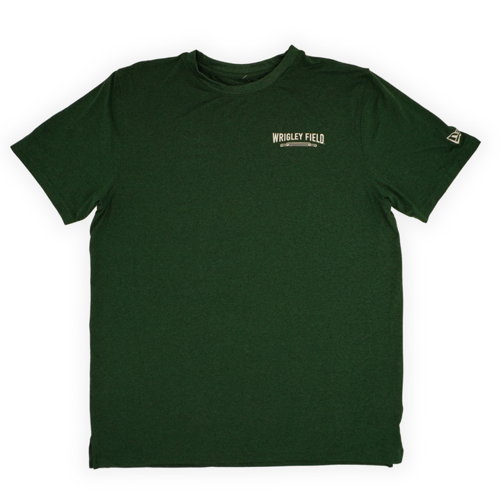Chicago Cubs 2027 All-Star Game Wrigley Field Green T-Shirt by New Era T-Shirt NEW ERA CAP COMPANY