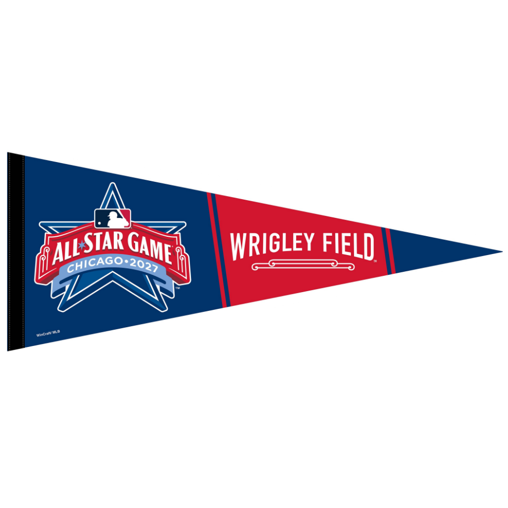 Chicago Cubs 2027 All-Star Game Wrigley Field Pennant by WinCraft Pennant WINCRAFT INCORPORATED