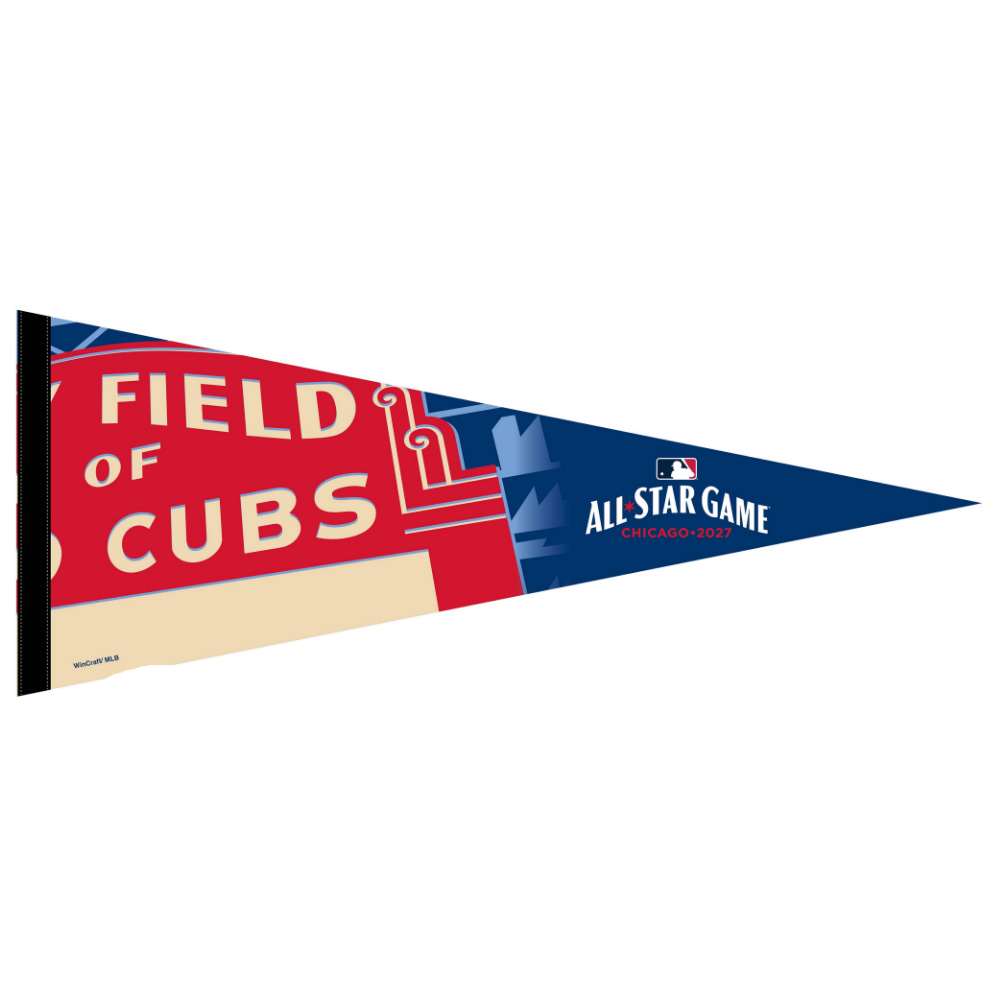 Chicago Cubs 2027 All-Star Game Stylized Pennant by WinCraft Pennant WINCRAFT INCORPORATED