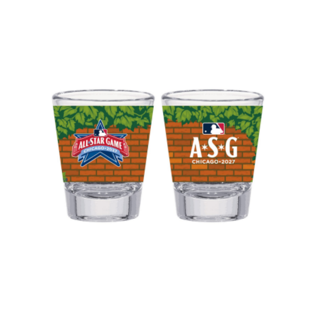 Chicago Cubs 2027 All-Star Game Ivy Shot Glass Drinkware WINCRAFT INCORPORATED