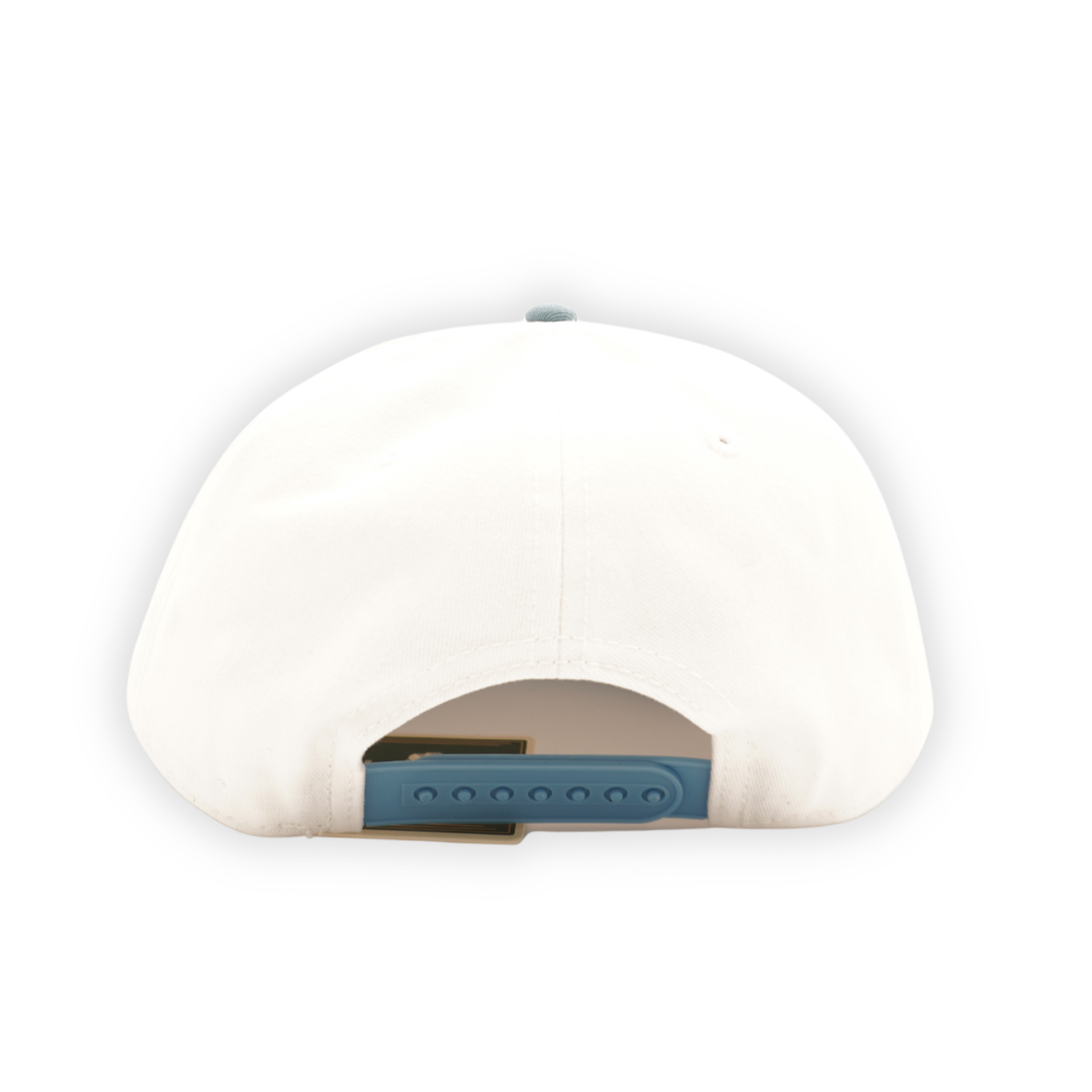 Wrigley Field Scottie Baseball Adjustable Cap in White/Light Blue by American Needle Caps AMERICAN NEEDLE