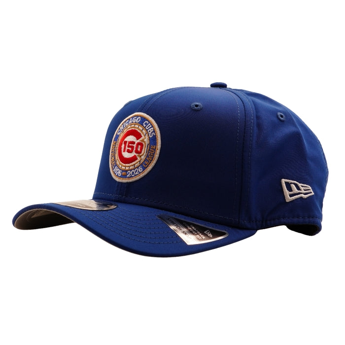 Chicago Cubs 150th Anniversary Logo Cap in Royal Blue by New Era Caps NEW ERA CAP COMPANY