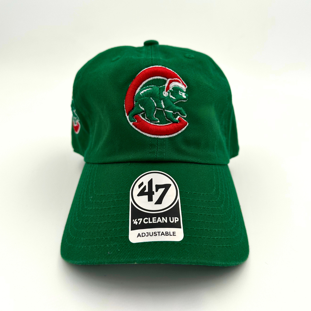 Chicago Cubs Santa Walking Bear Cap by 47 Brand Caps '47 Brand