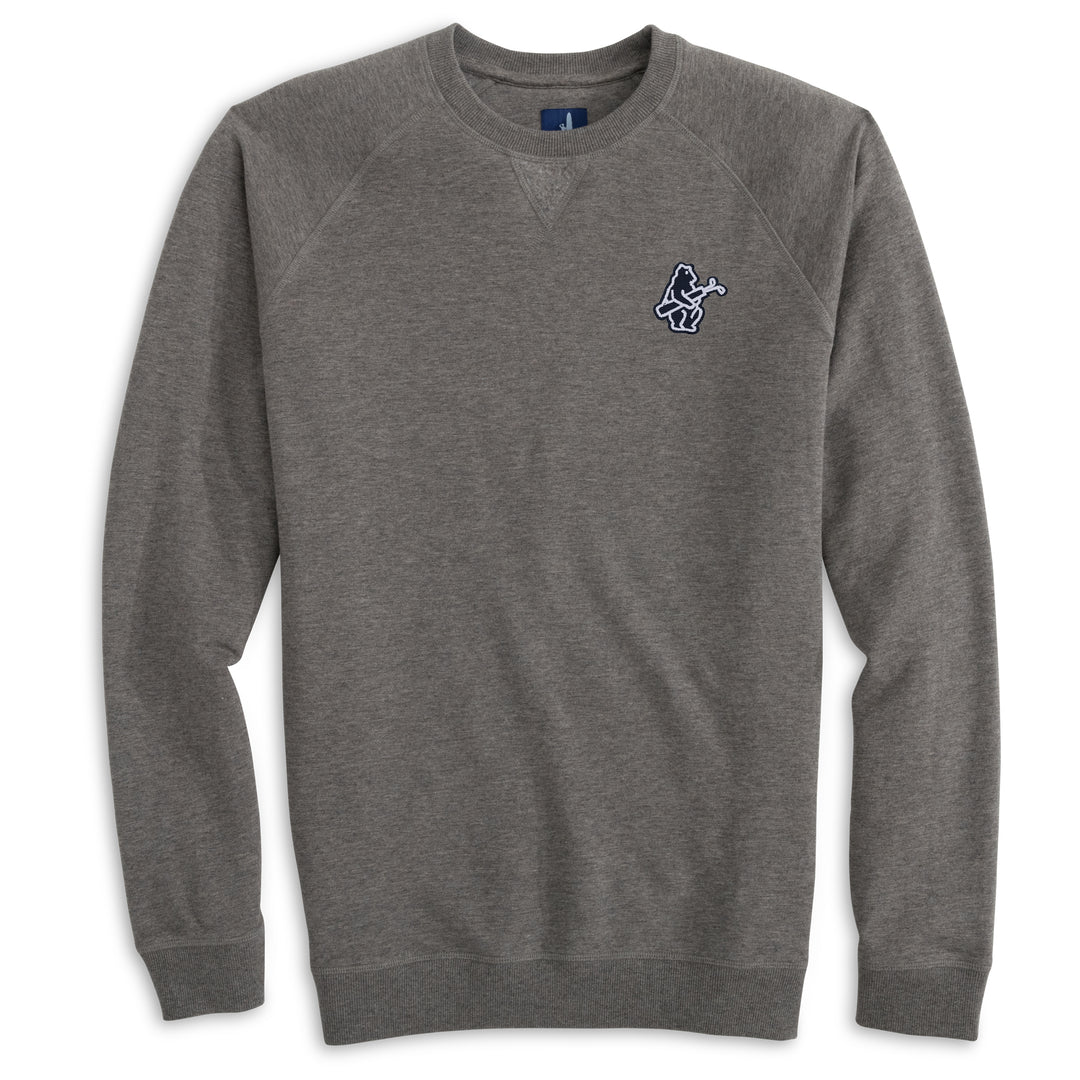 Chicago Cubs Golf Freeman Crew Sweatshirt in Gray by Johnnie-O Sweatshirts & Hoodies Johnnie O