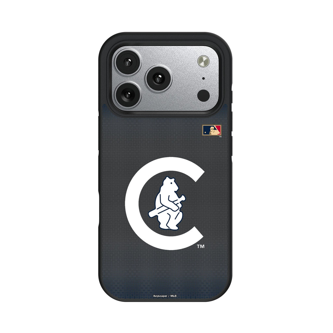 Chicago Cubs 1911-1912 - Cooperstown Collection Linen Bump Phone Case for Apple iPhone 17 Series Phone Cases Keyscaper