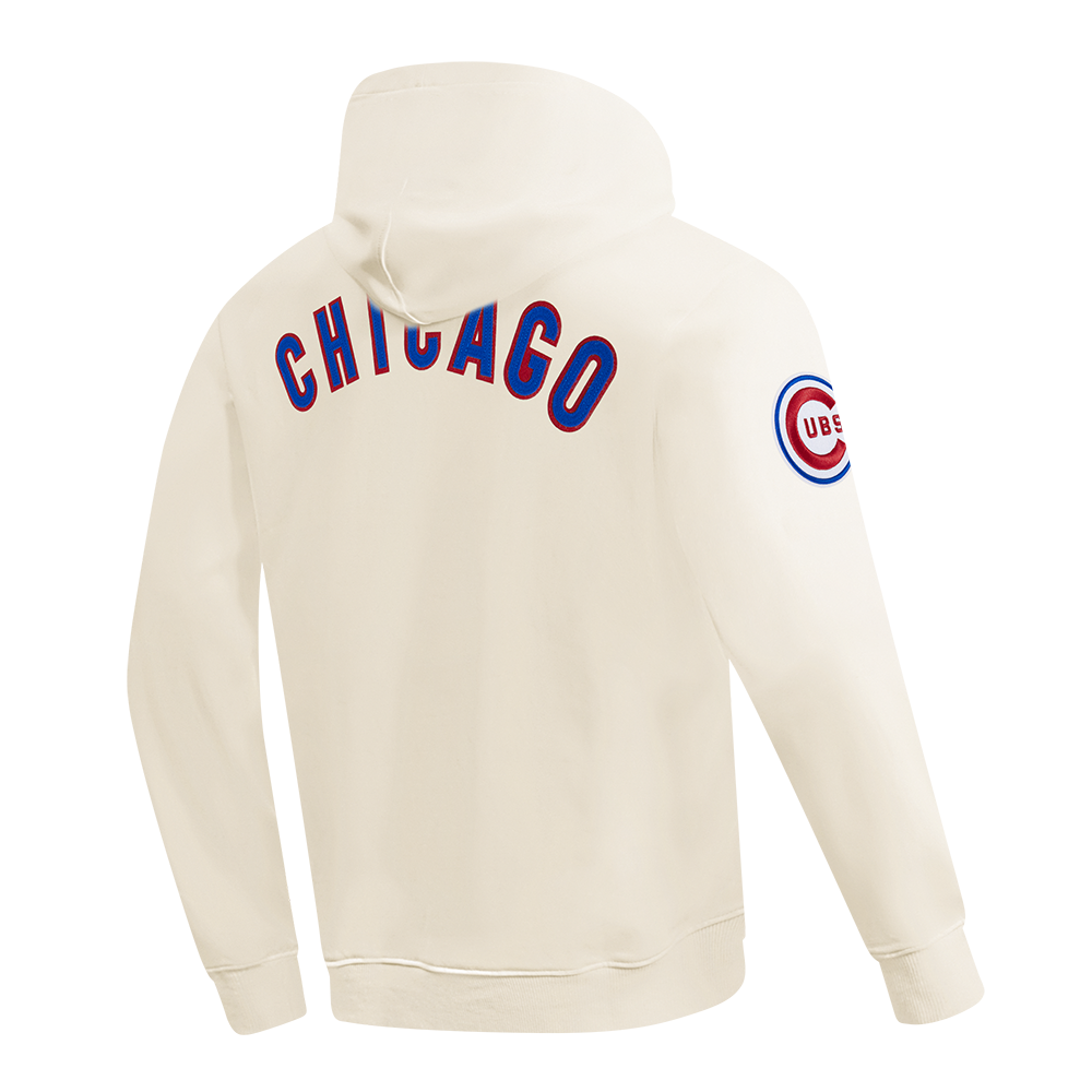 Chicago Cubs 1969 Cooperstown Hoodie in Cream by Pro Standard Sweatshirts &amp; Hoodies PRO STANDARD