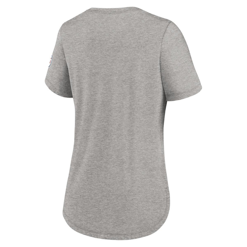 Chicago Cubs 2027 All-Star Game Nike Wordmark Women's Tee in Grey Shirts NIKE USA