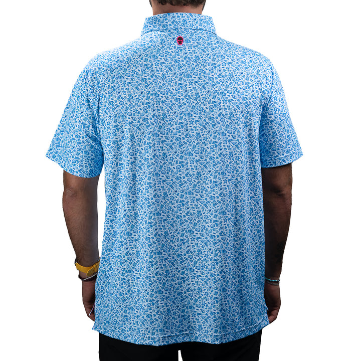 Chicago Cubs All-Star Game All-Over Print Polo by SWAG Polos SWAG