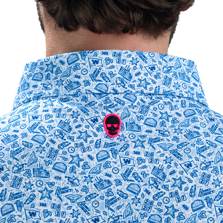 Chicago Cubs All-Star Game All-Over Print Polo by SWAG Polos SWAG