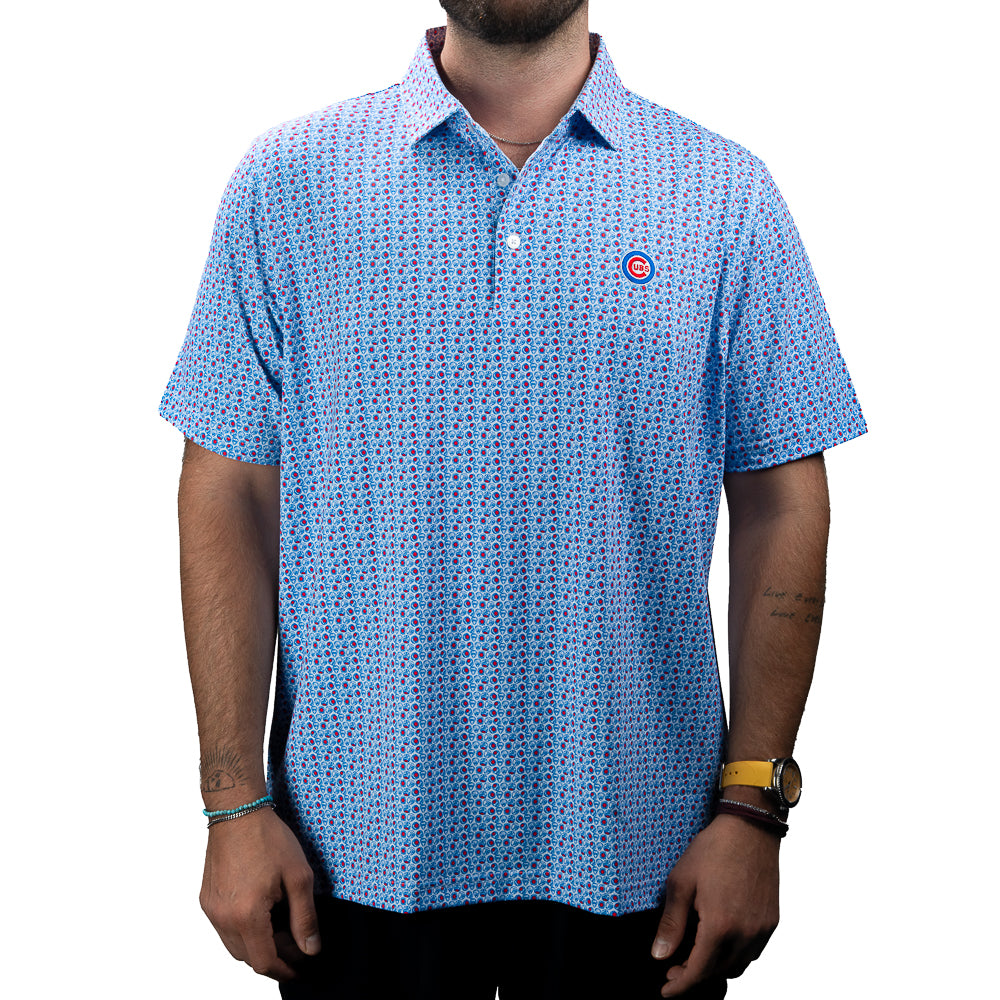Chicago Cubs 2016 World Series Champions Logo Polo by SWAG Polos SWAG