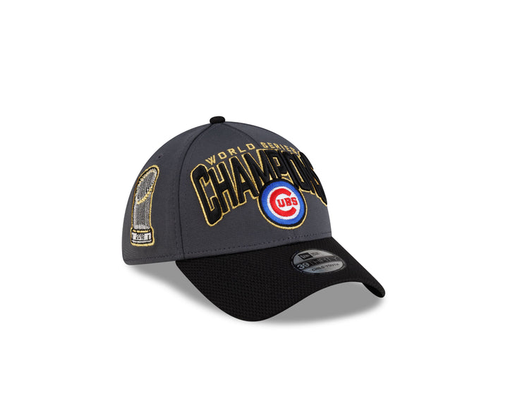 Chicago Cubs 2016 World Series Champions Youth Locker Room 3930 Fitted Cap by New Era NEW ERA CAP COMPANY