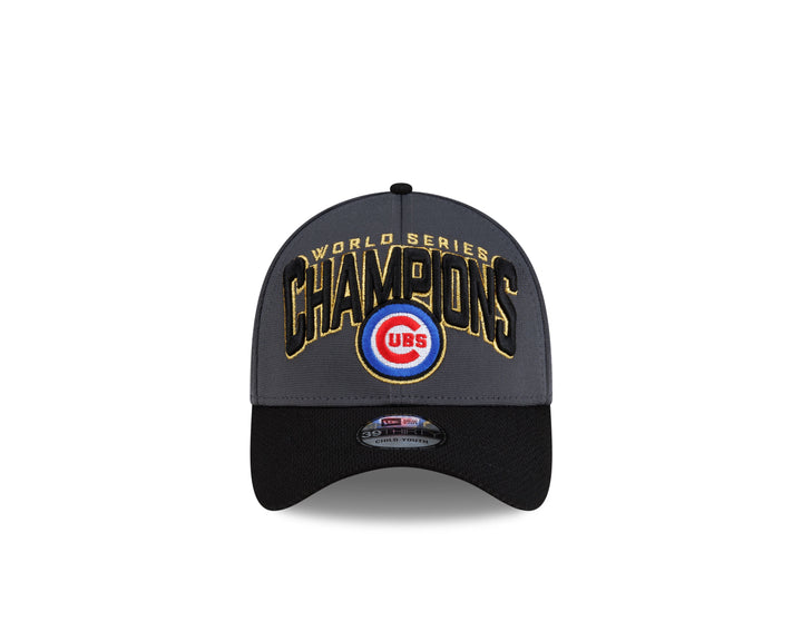 Chicago Cubs 2016 World Series Champions Youth Locker Room 3930 Fitted Cap by New Era NEW ERA CAP COMPANY