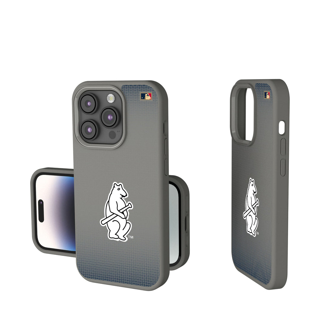Chicago Cubs 1914 - Cooperstown Collection Linen Soft Touch Phone Case Phone Cases Keyscaper