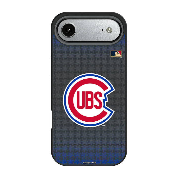 Chicago Cubs 1948-1956 - Cooperstown Collection Linen Bump Phone Case Phone Cases Keyscaper